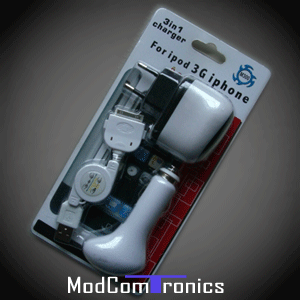 3 in 1 Ladeset f�r iPhone 3G/3GS