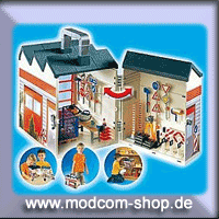 PLAYMOBIL 4043 Bauhof zum Mitnehmen