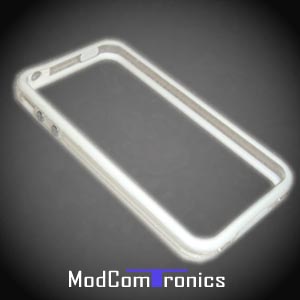 Iphone 4/4S Bumper weiss/clear