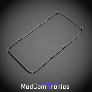 Iphone 4 Touchscreenrahmen schwarz