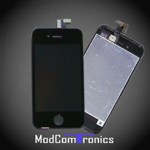 Iphone 4S LCD/Touchscreen Kompletteinheit schwarz