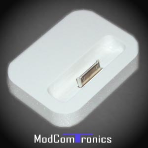 Dock Ladestation weiss für Iphone 3 & 4 Modelle