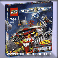 Lego 5980 Space Police Alien Werkstatt