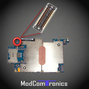 3G FPC Anschlußconnector für Display