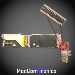 iPhone 4 / 4S FPC Anschlußconnector für Touchscreen