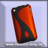 Hard Case Orangenrot f�r iPhone 3G