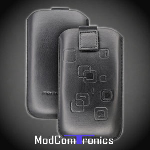 Forcell Tasche slim schwarz für Iphone 4/4S