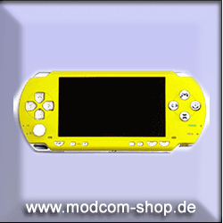 PSP XCM Face Plate Gelb