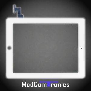 Ipad 2 Touchscreen inkl. Frontglas weiss