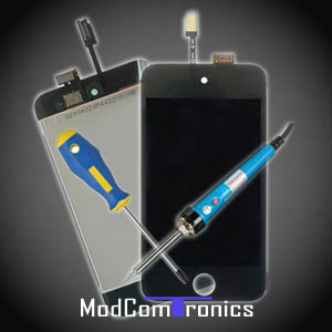 Ipod Touch 4 Reparatur / Komplett LCD Display Austausch