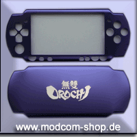 PSP Slim Aluminium Geh�use blau