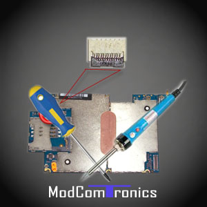 Iphone 3G/3GS Reparatur / Sensorleistenconnector Austausch