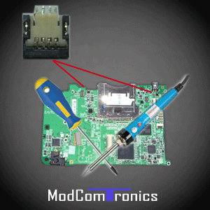 Reparatur - NDSi Touchscreen Connector Austausch