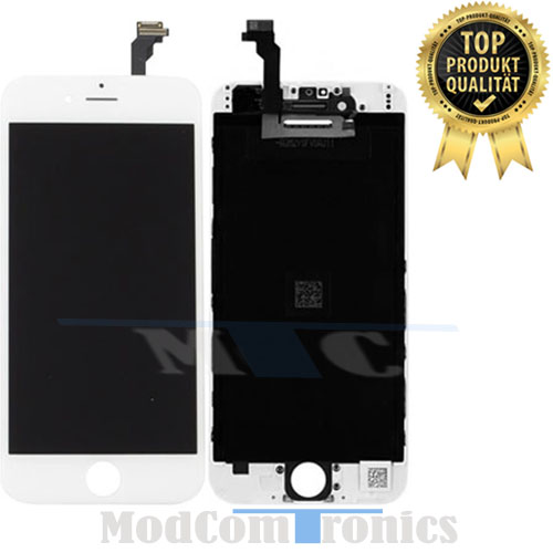 iPhone 6 LCD & Touchscreen Einheit weiss - Erstausrüster Qualität