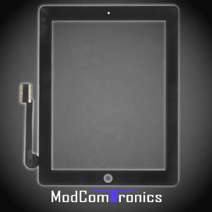 iPad 3 - Touchscreen inkl. Frontglas schwarz