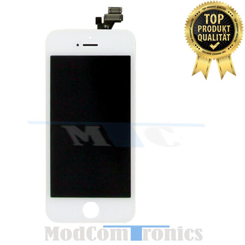 iPhone 5 - LCD & Touchscreen Einheitinheit weiss - Erstausrüster Qualität