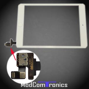 iPad mini - Touchscreen weiss komplett