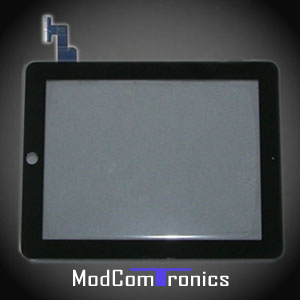 iPad 2 - Touchscreen inkl. Frontglas schwarz