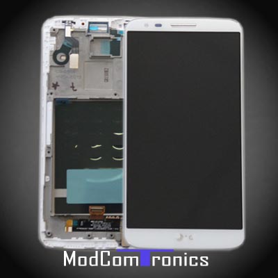 Optimus G2 - LCD & Touchscreen Kompletteinheit weiss