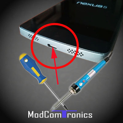 Google Nexus 5 - Ladebuchse inkl. Micro Flex Austausch